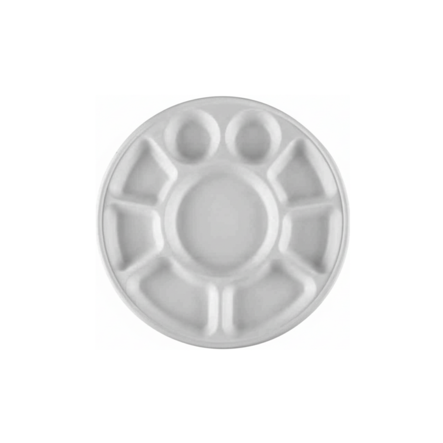 9 Compartment Plate