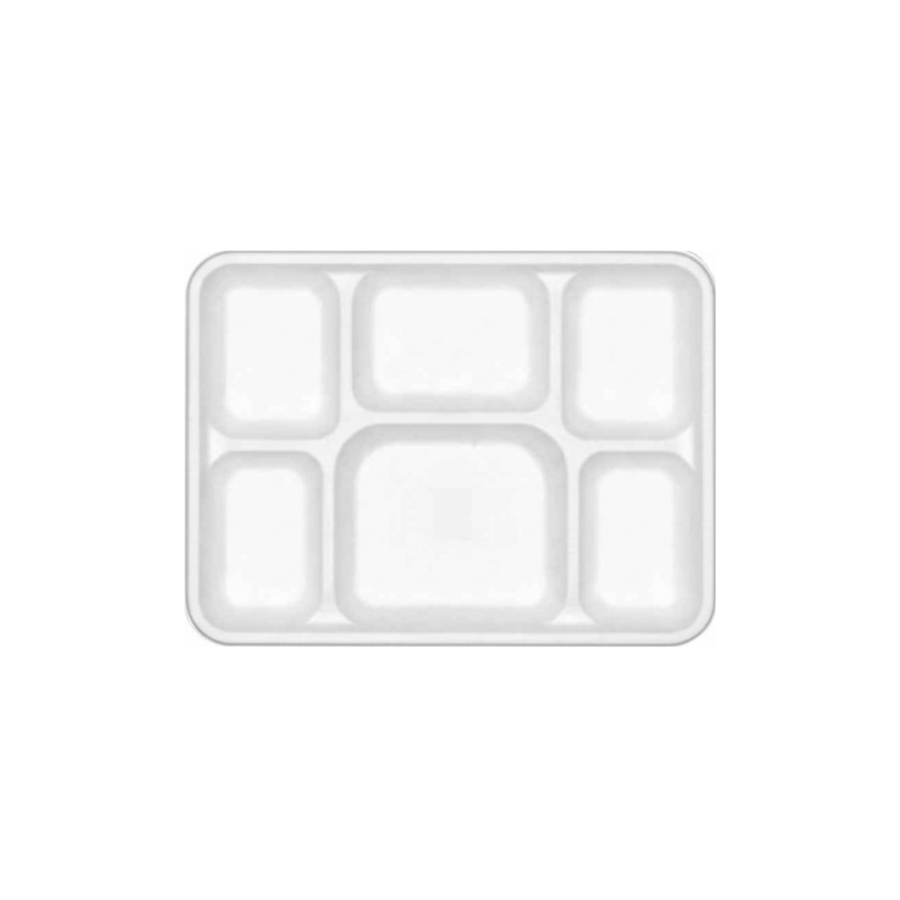 6 Compartment Meal Tray